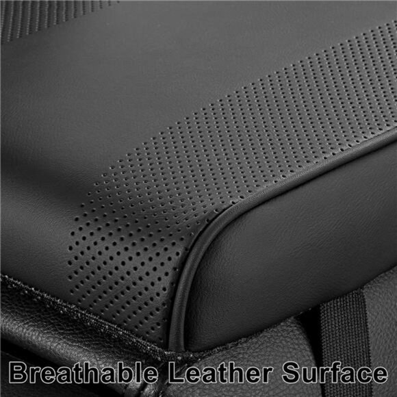 Direct Car Center Console Cover, Breathable Leather Auto Armrest Cover, - Picture 2 of 7